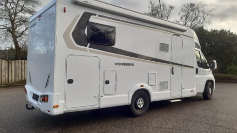 Fully furnished 4p Weinsberg 2018, length beds