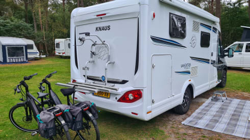 Nice Chausson bus camper with length bed