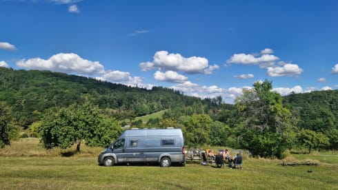 Super nice Fiat Ducato Karmann bus camper