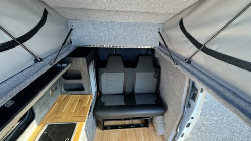 Poppy the pop top – 2 berth + 2 Kids Ford camper van 2018