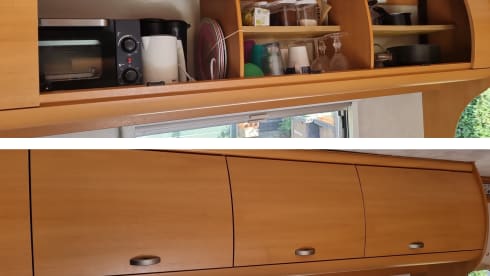 Nice compact camper with spacious kitchen