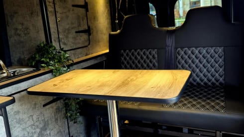 ONYX – OFF-GRID 2 berth  Kitchen Heating - Bedding included - Campervan