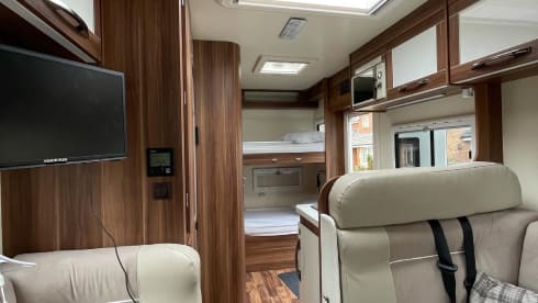 Gregory's Getaways – 6 berth Roller Team bus from 2018