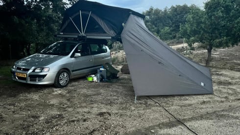 Space star – 3p. Roof tent, off to the stars!