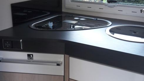 Cozy, modern, neat motorhome with queen bed