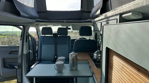 VW T6.1 Transporter with heater(great for the winter getaways!)