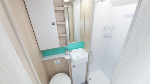 Bruce – Autotrail Tribute F70. 2021 luxury 4 berth motorhome. Known as ''Bruce''.