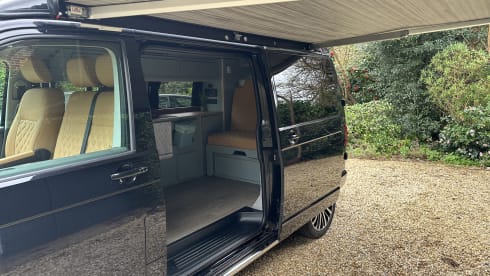 4 berth Volkswagen campervan from 2020