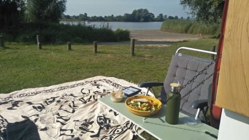 Comfortable camper van