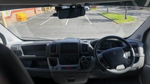 Billy – 2 berth Peugeot campervan from 2009