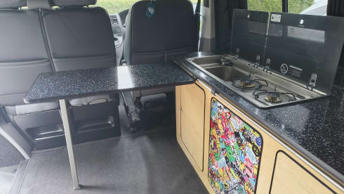 2 berth Volkswagen campervan from 2006