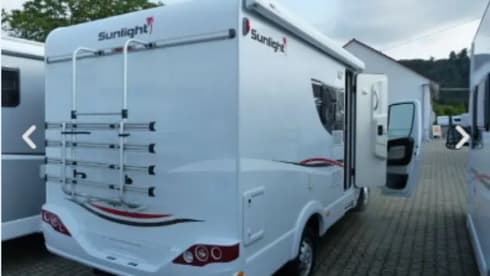 H-type – Sunlight camper semi integraal uit 2024