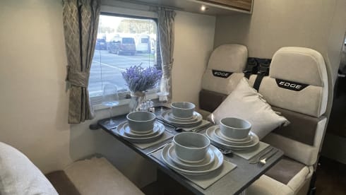 Be Our Guest – 6 berth Fiat alcove from 2020