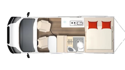Dan the campervan – 2-person Off Grid - Bürstner 