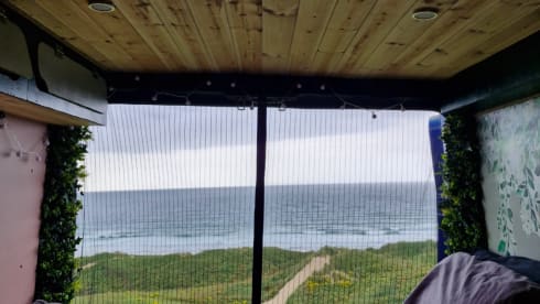 Lofty  – Camper available from Oxford or Glastonbury 