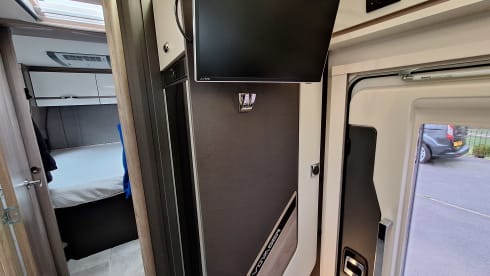 Swift Voyager motorhome (2023) fixed rear bed