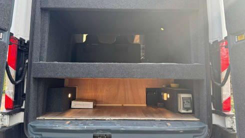 4 berth Ford campervan from 2018