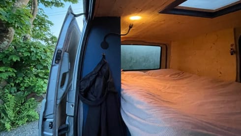 Sally – 2 berth Mercedes self-converted campervan, 2006