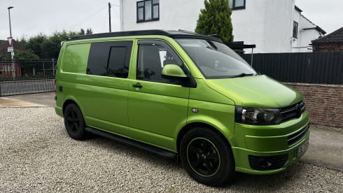Eye-Catching 4 berth VW T5.1 Camper van 