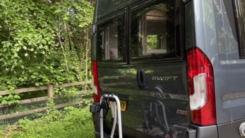 Our home away from home  – 4 berth Swift bus from 2018