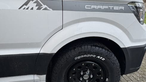 4p Volkswagen Crafter 2.0TDI custom build Off-road Full Electric 