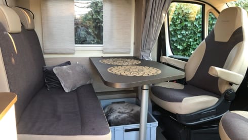 Ons huisje op wielen – 2p Bürstner Nexxo Van T569 uit 2021