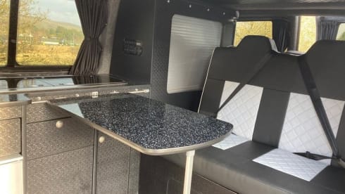 Stormtrooper – 3 berth Volkswagen campervan T5