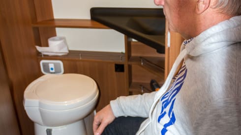 Wheelchair accessible camper