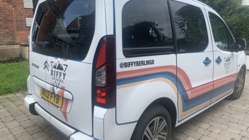 Biffy Berlingo – Biffy Berlingo the Micro Camper - Automatic, 5 Seater, Roofbox
