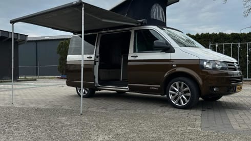Rinus – 4p Volkswagen t5 150 hp automatic bus camper