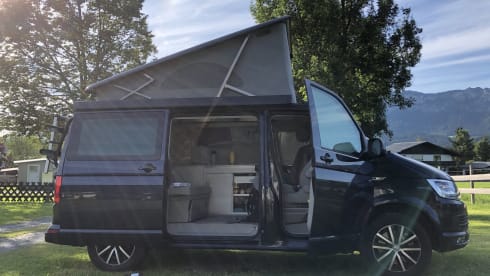 Calli – VW California met fietsenrek