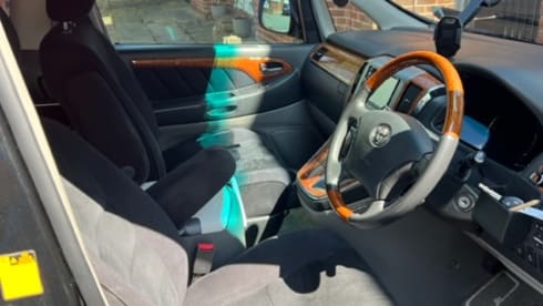 4 berth Toyota campervan from 2008