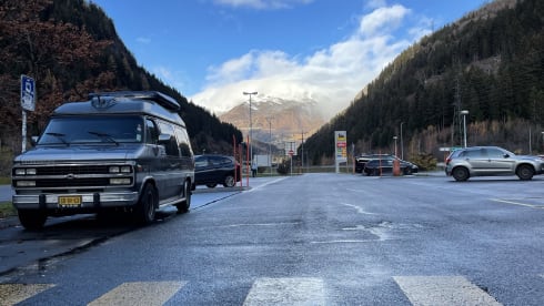 Chevy – Chevyvan with cruise control and LPG