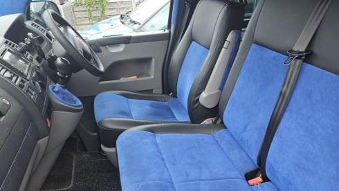 4 berth Volkswagen campervan from 2006