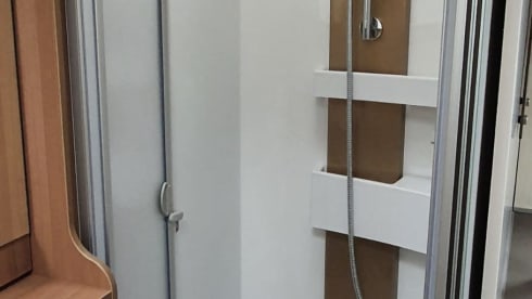 New Bürstner motorhome for 4 people