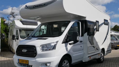 Chausson C514-2, sleeps 4, seats 4.