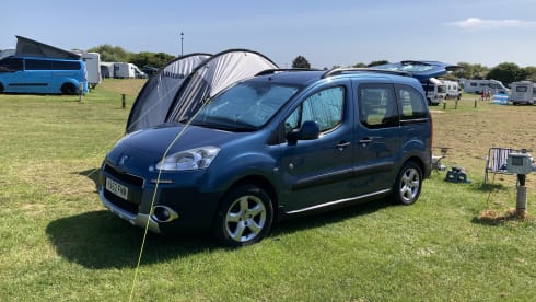 2 berth Peugeot Tepee Micro Camper