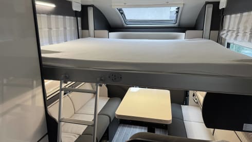🚐 Luxe gezinscamper 2026 – 6 pers – automaat & total off-grid optie 