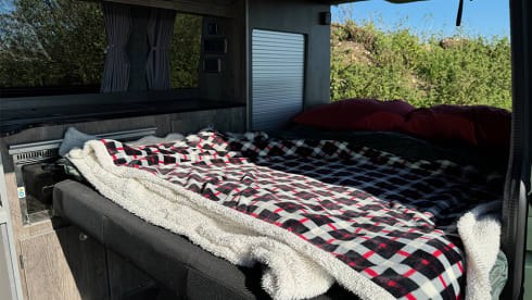 Hit the Road in Style with Our Gorgeous Green VW Campervan!