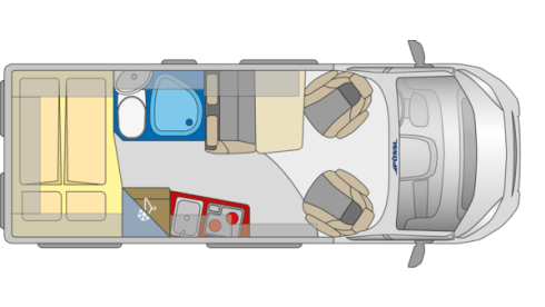 Go on a road trip with our new Pössl camper van