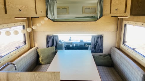 Affascinante Volkswagen d'epoca con 5 posti letto 