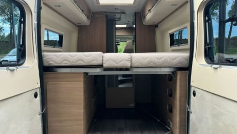 luxury Adria Twin 640 Supreme bus camper | Length beds | 165 hp