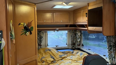 Captain Haddock – Stoer oude camper