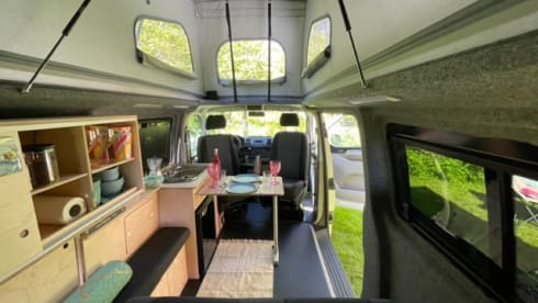 4p Volkswagen T6 L2H1 from 2017 with 2022 interior