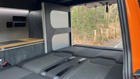(VW004) 2023 VW T6 'Rebellion' Camper Van - sleeps 2 adults plus 2 children