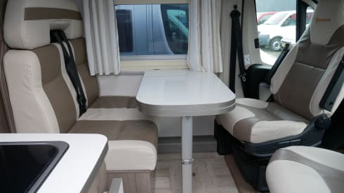 Bavaria, 2 sleeping, 4 seating.
