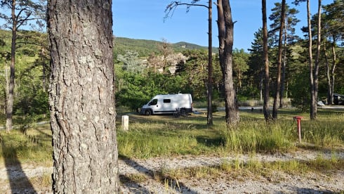 Boxy – Spacious off-grid bus camper 'Boxy' 2/3 pers. (2014)