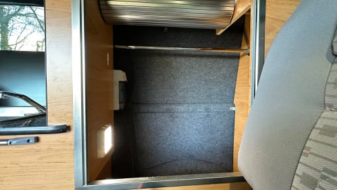The Duke – Orange Volkswagen T5 2 berth campervan