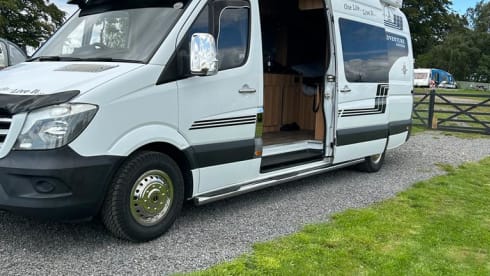 3 berth Mercedes-Benz campervan from 2015