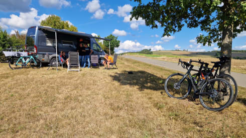 Super nice Fiat Ducato Karmann bus camper